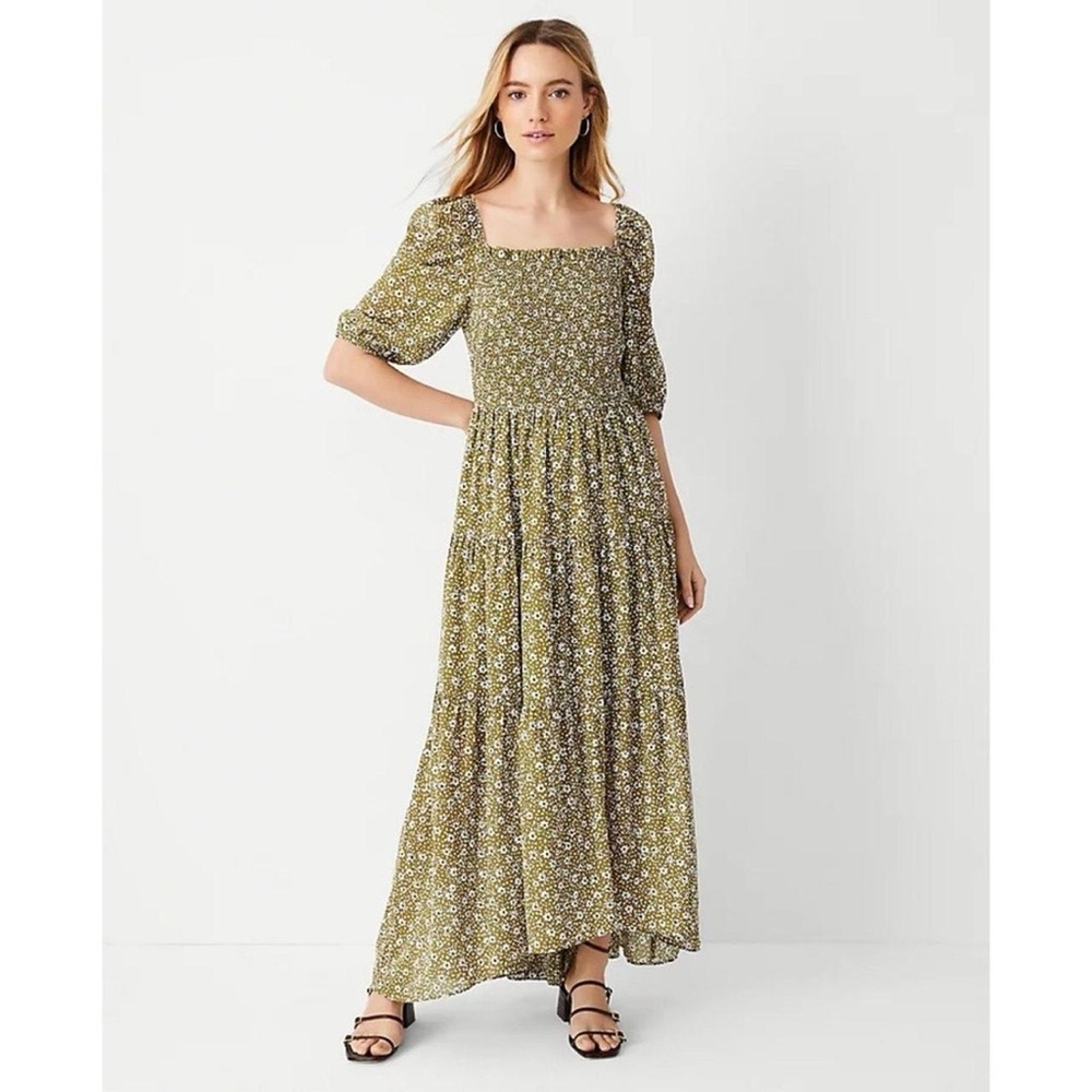 Ann Taylor Smocked Dress